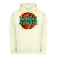 Pigment Pistachio basketball junkie Urban Hoodie - texasbilliewilder