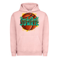 Pigment Salmon basketball junkie Urban Hoodie - texasbilliewilder