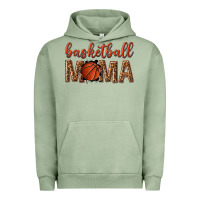 Pigment Oil Green basketball mama Urban Hoodie - texasbilliewilder