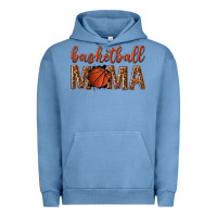 Pigment Pebble Blue basketball mama Urban Hoodie - texasbilliewilder