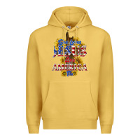 Antique Gold she loves jesus Premium Hoodie - texasbilliewilder