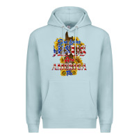 Blue Mist she loves jesus Premium Hoodie - texasbilliewilder