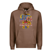 Chestnut she loves jesus Premium Hoodie - texasbilliewilder