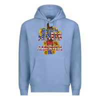 Colony Blue she loves jesus Premium Hoodie - texasbilliewilder