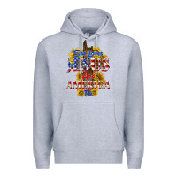 Heather Grey she loves jesus Premium Hoodie - texasbilliewilder