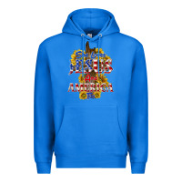 True Royal she loves jesus Premium Hoodie - texasbilliewilder