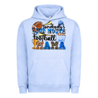 Pigment Grape Ice somebody's loud mouth football mama Urban Hoodie - Zillion Design Studio