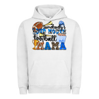 Pigment Lunar Rock somebody's loud mouth football mama Urban Hoodie - Zillion Design Studio