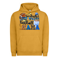 Pigment Peanut Butter somebody's loud mouth football mama Urban Hoodie - Zillion Design Studio