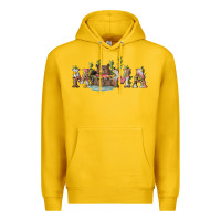 Lemon mama with bear and daisy Premium Hoodie - RanaPortraitStore