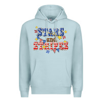Blue Mist stars and striper billie wilder Premium Hoodie - texasbilliewilder