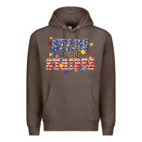 Coffee stars and striper billie wilder Premium Hoodie - texasbilliewilder