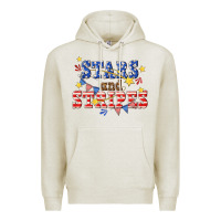 Oatmeal Heather stars and striper billie wilder Premium Hoodie - texasbilliewilder