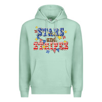 Seafoam stars and striper billie wilder Premium Hoodie - texasbilliewilder