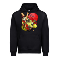 Black softball home plate Urban Hoodie - Zillion Design Studio