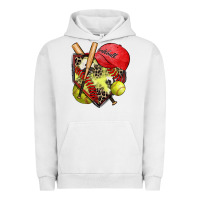 Pigment Lunar Rock softball home plate Urban Hoodie - Zillion Design Studio