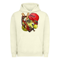 Pigment Pistachio softball home plate Urban Hoodie - Zillion Design Studio