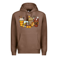 Chestnut labrador retriever coffee cups Premium Hoodie - Zillion Design Studio