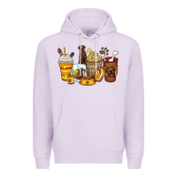 Lilac labrador retriever coffee cups Premium Hoodie - Zillion Design Studio