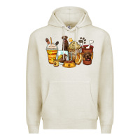 Oatmeal Heather labrador retriever coffee cups Premium Hoodie - Zillion Design Studio