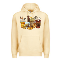 Pina Colada labrador retriever coffee cups Premium Hoodie - Zillion Design Studio