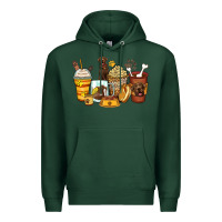 Sports Green labrador retriever coffee cups Premium Hoodie - Zillion Design Studio