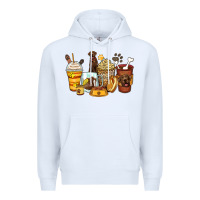 White labrador retriever coffee cups Premium Hoodie - Zillion Design Studio