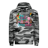 Slate Camo best teacher ever Premium Hoodie - AdoDesignShop
