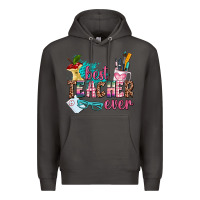 Smoke best teacher ever Premium Hoodie - AdoDesignShop