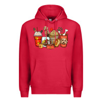 Cardinal labradoodle coffee cups Premium Hoodie - Zillion Design Studio
