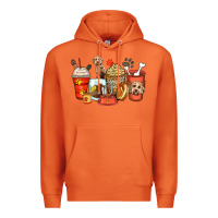 Carrot labradoodle coffee cups Premium Hoodie - Zillion Design Studio