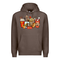 Coffee labradoodle coffee cups Premium Hoodie - Zillion Design Studio