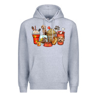 Labradoodle Coffee Cups Premium Hoodie | Teevron