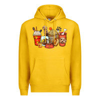 Lemon labradoodle coffee cups Premium Hoodie - Zillion Design Studio