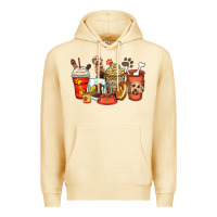 Pina Colada labradoodle coffee cups Premium Hoodie - Zillion Design Studio