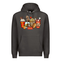 Smoke labradoodle coffee cups Premium Hoodie - Zillion Design Studio