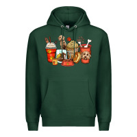 Sports Green labradoodle coffee cups Premium Hoodie - Zillion Design Studio