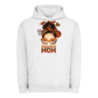 Pigment Lunar Rock basketball messy bun mom Urban Hoodie - texasbilliewilder