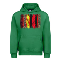 Emerald softball brushstroke Urban Hoodie - Zillion Design Studio