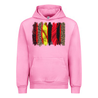Fuchsia Pink softball brushstroke Urban Hoodie - Zillion Design Studio