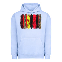 Pigment Grape Ice softball brushstroke Urban Hoodie - Zillion Design Studio