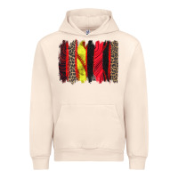Sandshell softball brushstroke Urban Hoodie - Zillion Design Studio