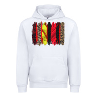 White softball brushstroke Urban Hoodie - Zillion Design Studio