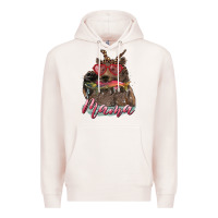 Mother's Day Mama Bear Wıth Bandana And Glasses Premium Hoodie | Teevron