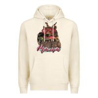 Tofu mother's day mama bear wıth bandana and glasses Premium Hoodie - RanaPortraitStore