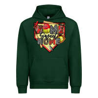 Forest Green home sweet home softball Urban Hoodie - Zillion Design Studio