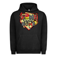 Pigment Black home sweet home softball Urban Hoodie - Zillion Design Studio