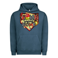 Pigment Midnight Navy home sweet home softball Urban Hoodie - Zillion Design Studio