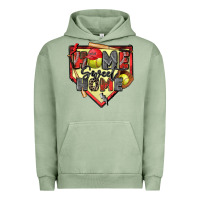 Pigment Oil Green home sweet home softball Urban Hoodie - Zillion Design Studio