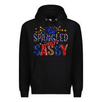 Black star spangled and sassy billie wilder Premium Hoodie - texasbilliewilder